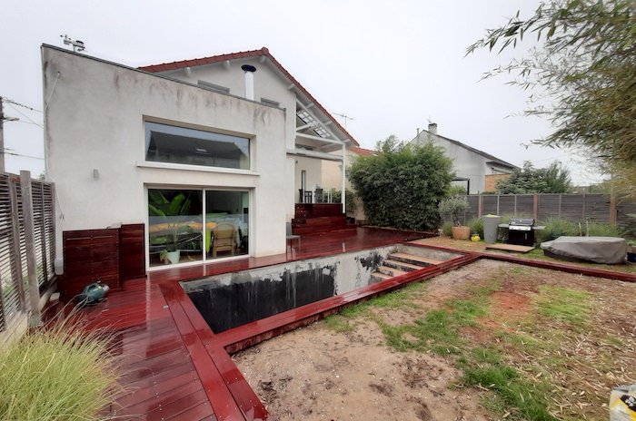 terrasse en bois cumaru