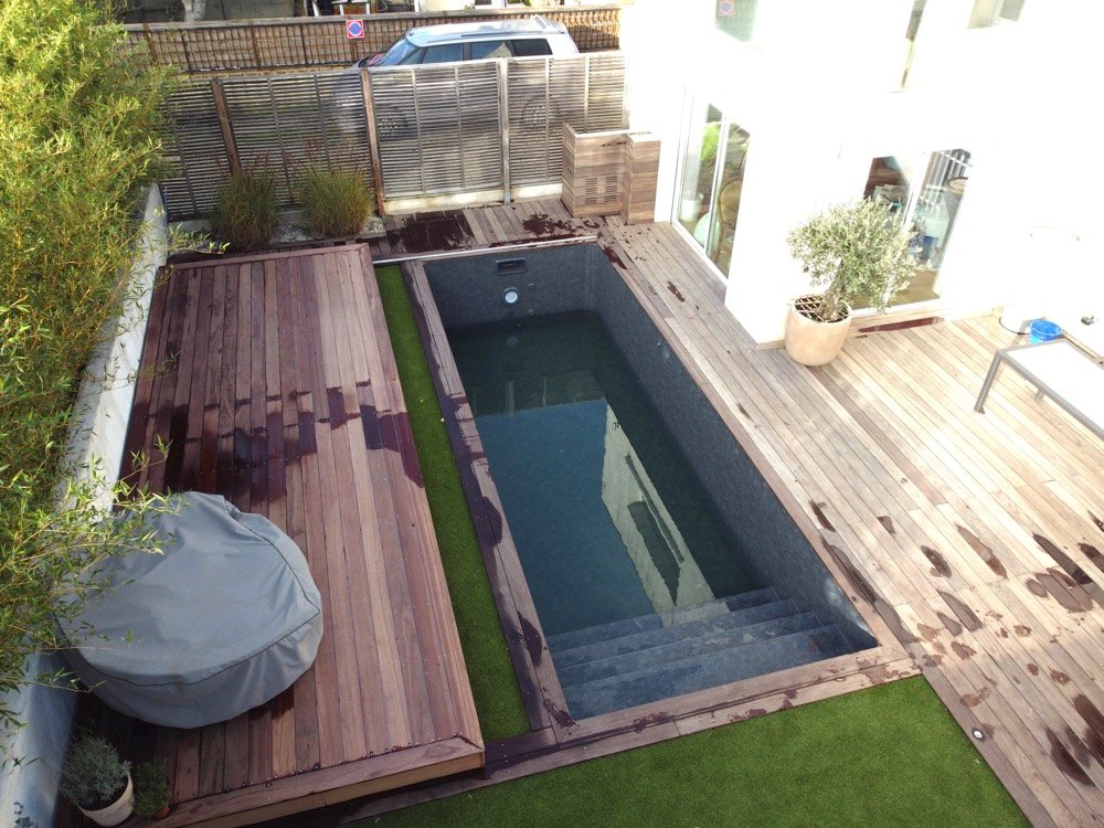 piscine avec terrasse mobile